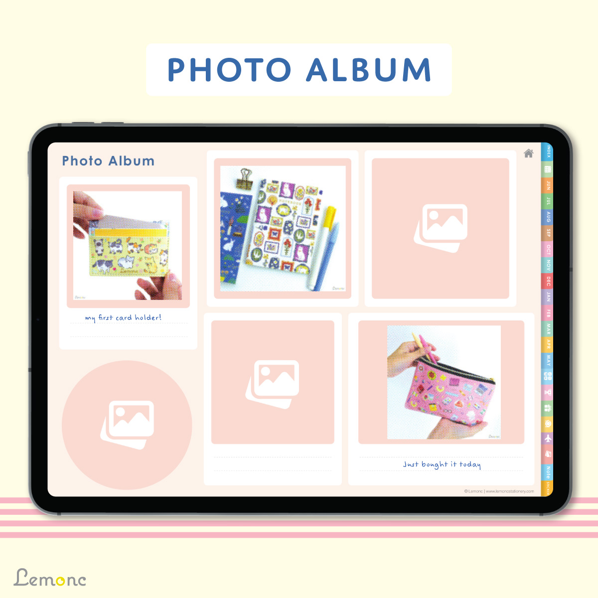 Lemonc : Digital Planner Goodnotes, iPad Planner, June 2026 - May 2027