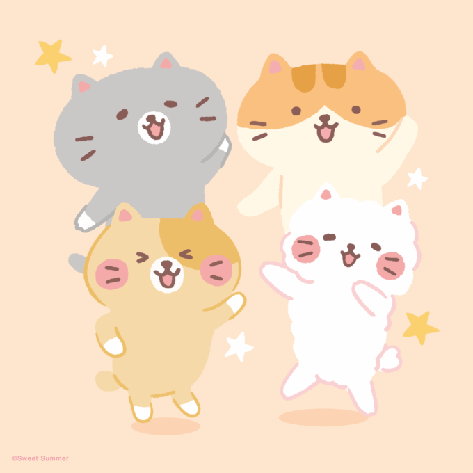 FREE!! : Cat Company - Free Wallpaper (July)